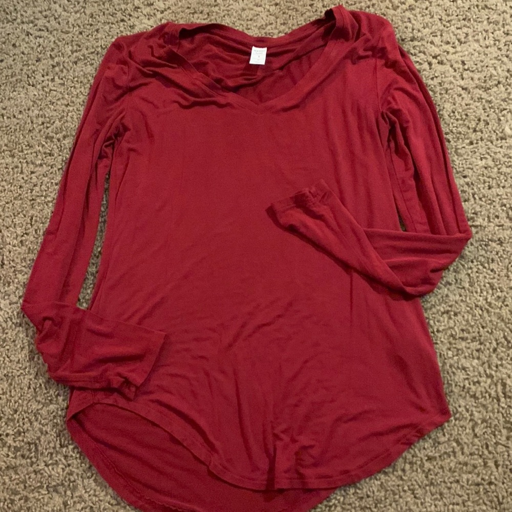 Red Long sleeve